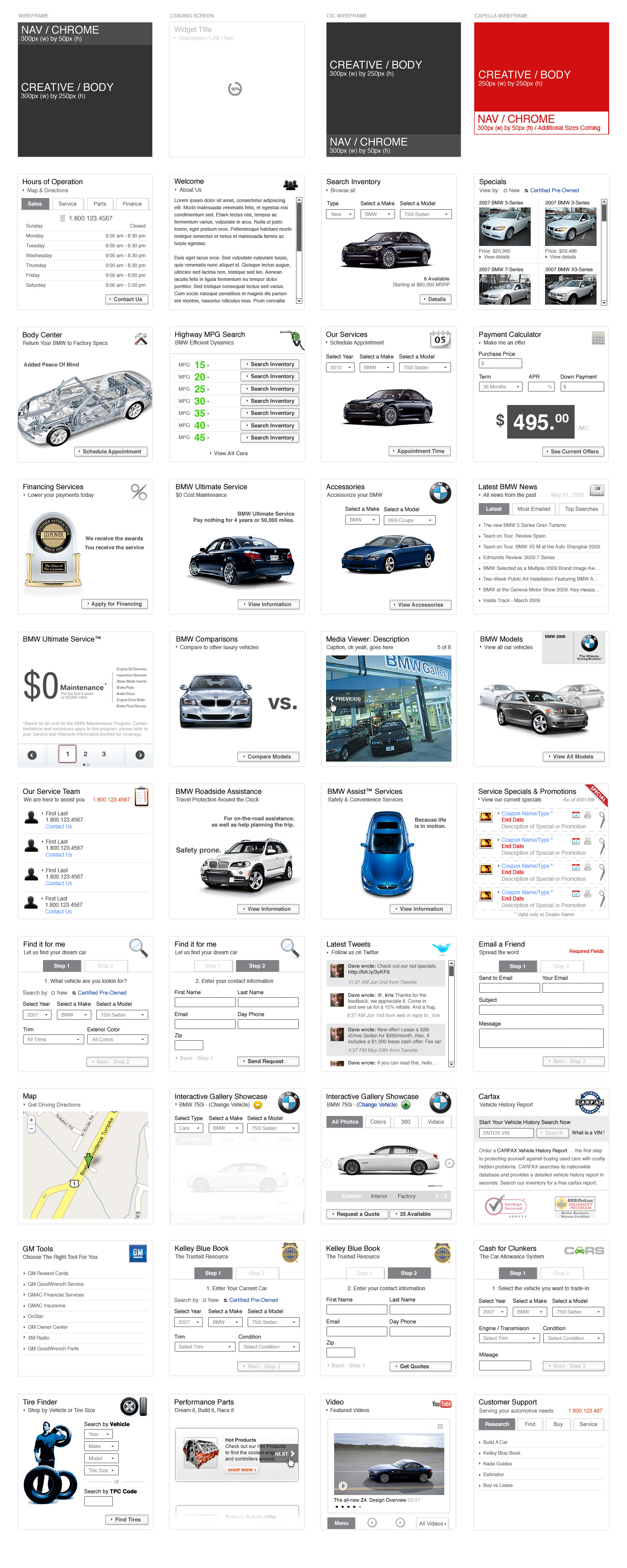 Widgets
